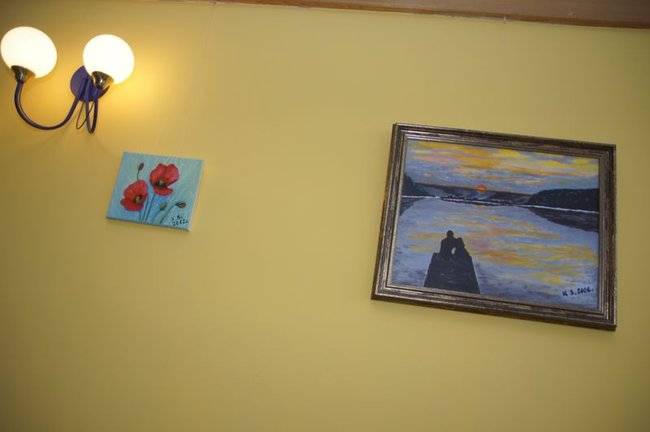 Obrazy maluje sercem