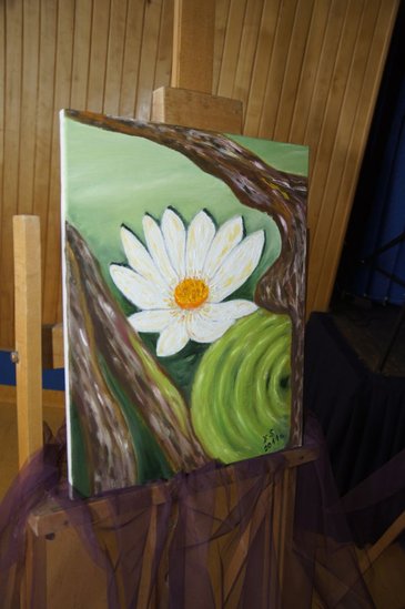 Obrazy maluje sercem