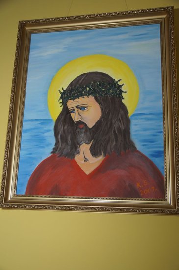 Obrazy maluje sercem