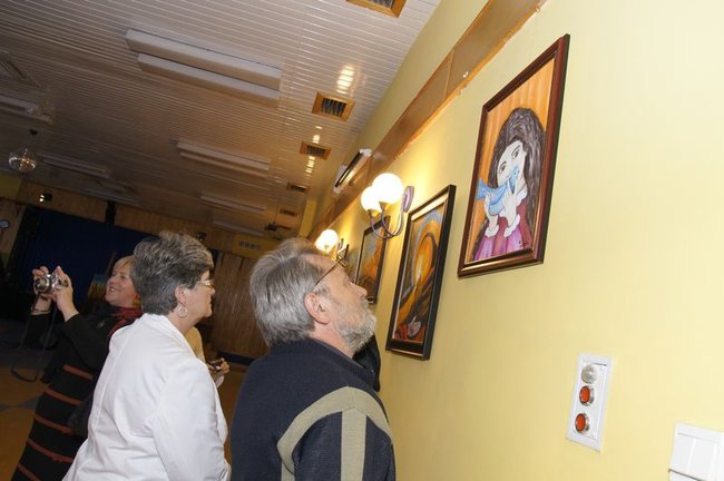 Obrazy maluje sercem