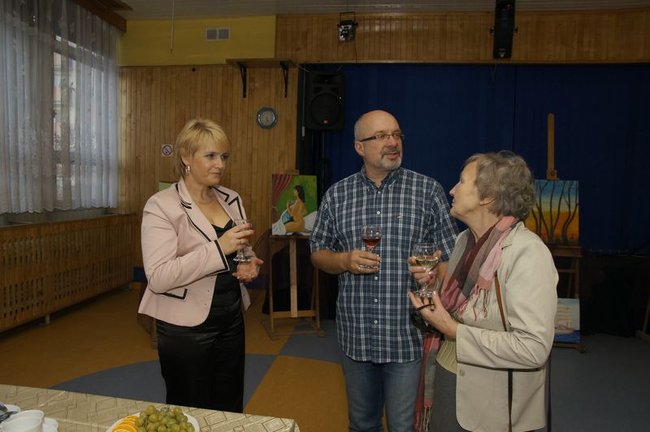 Obrazy maluje sercem