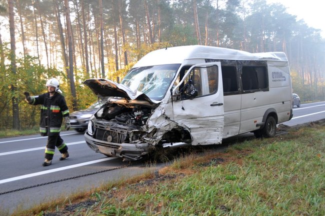 Zasnął za kierownicą