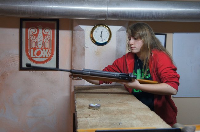 Dziewczyny postrzelały