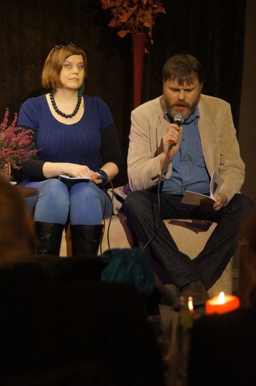 Poeci recytowali z publicznością