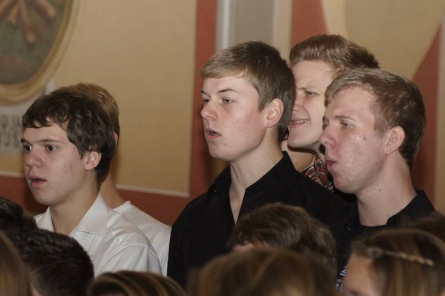 Chórzyści z Xanten i Świecia zaśpiewali w Klasztorku - fotorelacja