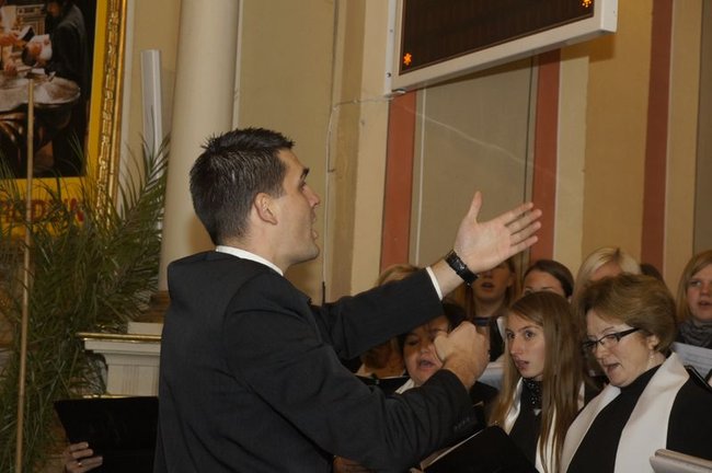 Chórzyści z Xanten i Świecia zaśpiewali w Klasztorku - fotorelacja