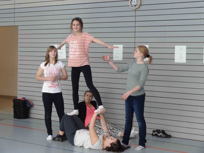 Gimnazjaliści w Gernsheim