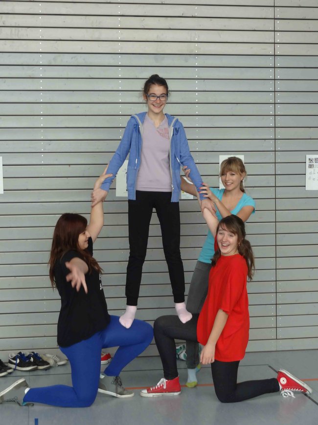 Gimnazjaliści w Gernsheim