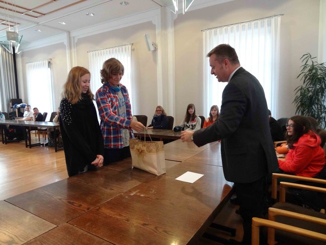 Gimnazjaliści w Gernsheim