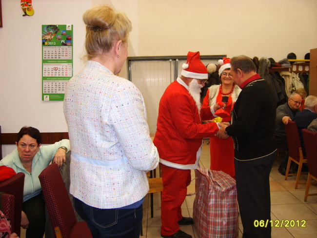 Św. Mikołaj u seniorów