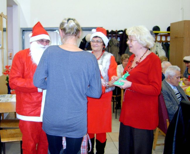 Św. Mikołaj u seniorów