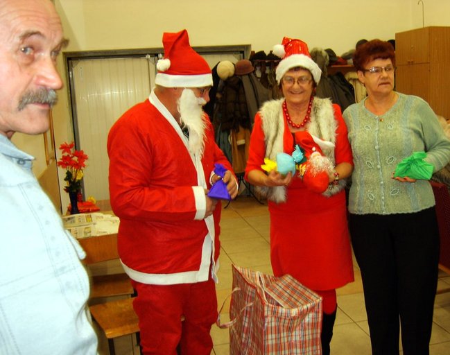 Św. Mikołaj u seniorów