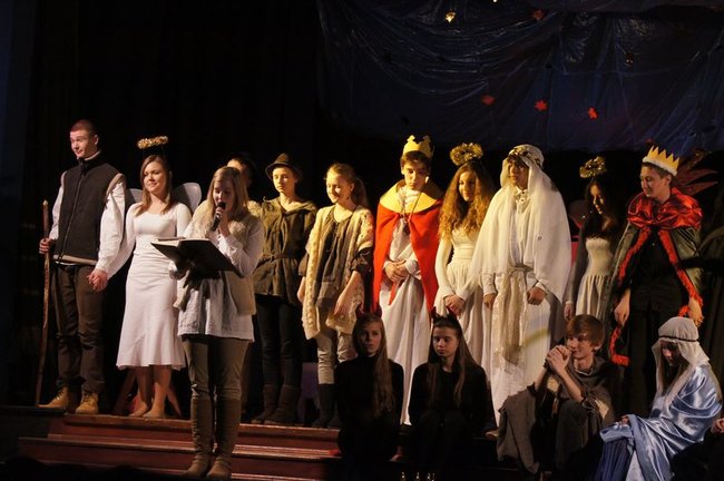 Licealiści opowiedzieli o Bożym Narodzeniu