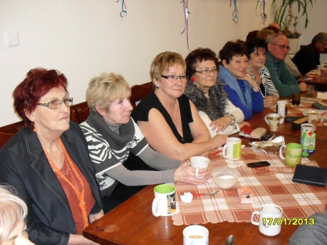 Zebranie u seniorów