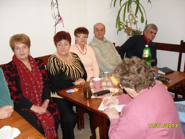 Zebranie u seniorów