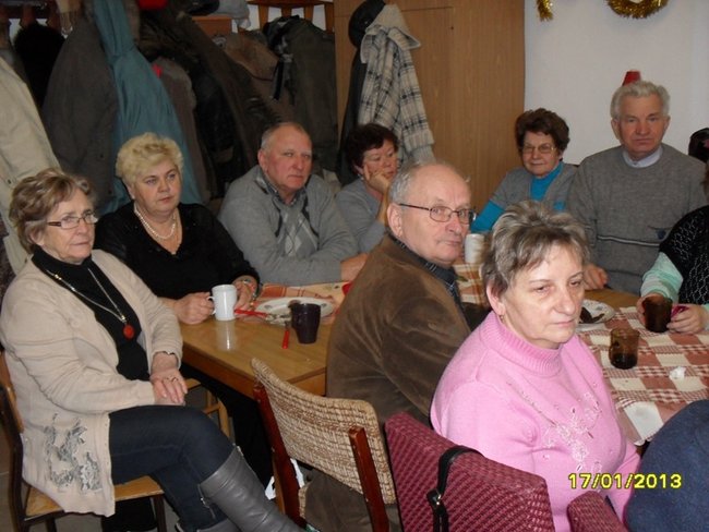 Zebranie u seniorów