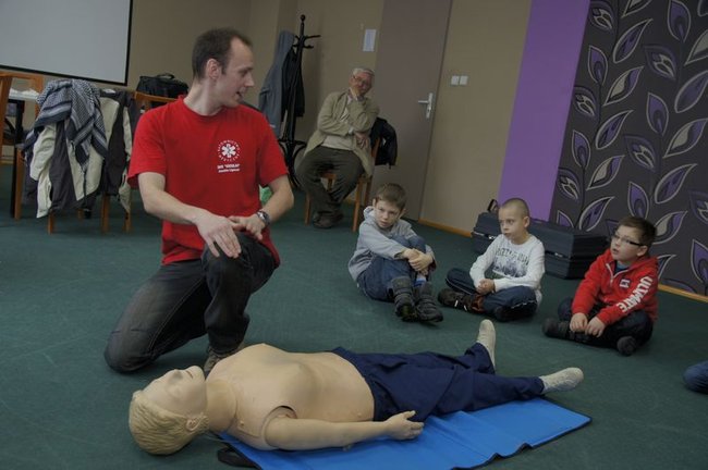 W ferie o pierwszej pomocy