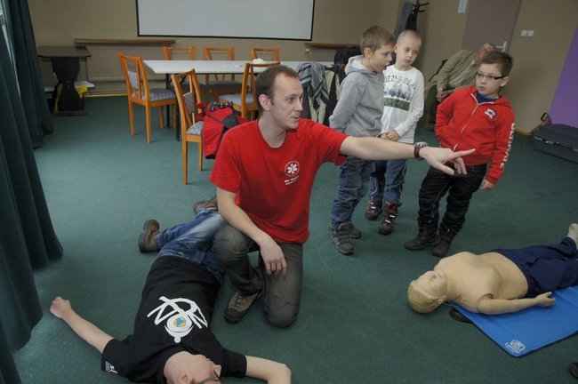 W ferie o pierwszej pomocy