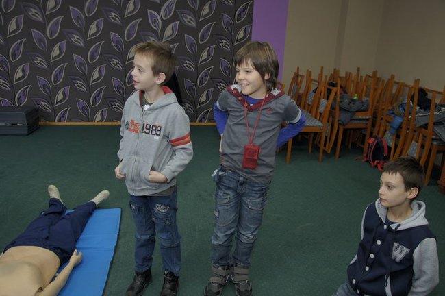 W ferie o pierwszej pomocy