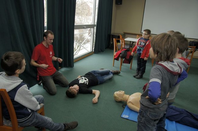 W ferie o pierwszej pomocy