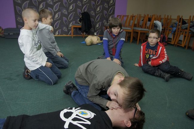 W ferie o pierwszej pomocy