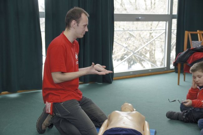 W ferie o pierwszej pomocy