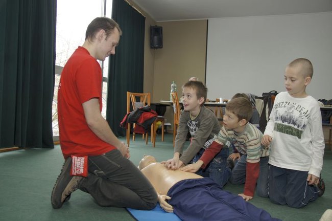 W ferie o pierwszej pomocy