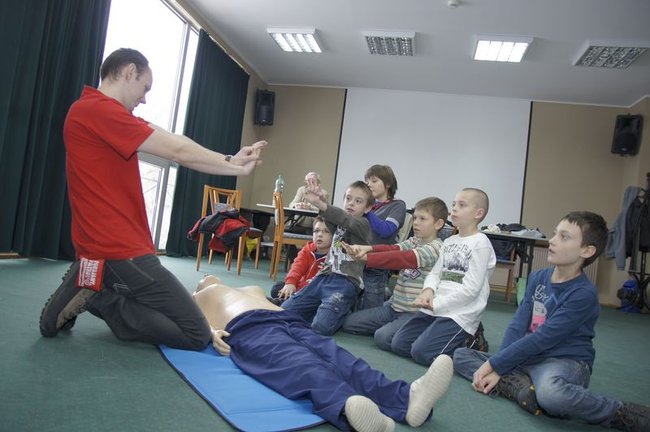 W ferie o pierwszej pomocy