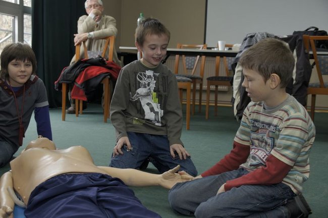 W ferie o pierwszej pomocy