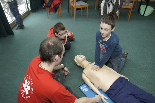 W ferie o pierwszej pomocy