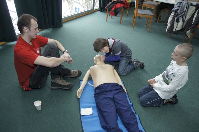 W ferie o pierwszej pomocy