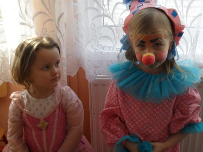 Karnawał w przedszkolu w Drzycimiu