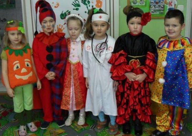 Karnawał w przedszkolu w Drzycimiu