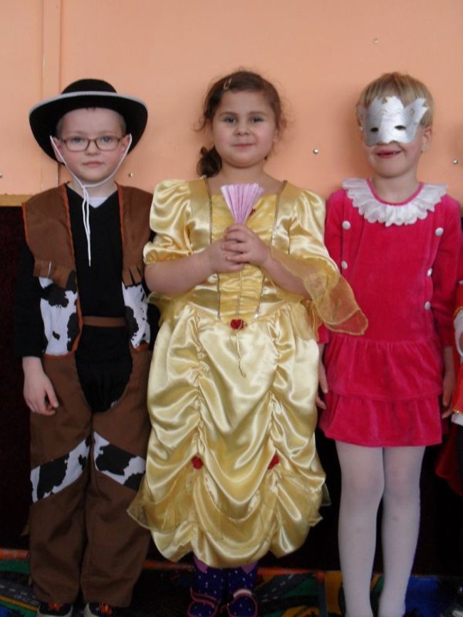 Karnawał w przedszkolu w Drzycimiu