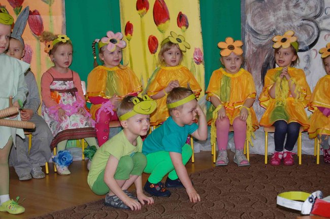 Pierwszy dzień wiosny w Przedszkolu nr 9 ?Pod klonem?