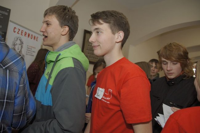 Czerwone otworzyło się dla gimnazjalistów - fotorelacja