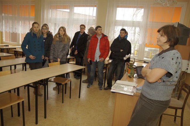 Czerwone otworzyło się dla gimnazjalistów - fotorelacja