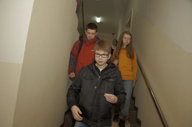 Czerwone otworzyło się dla gimnazjalistów - fotorelacja