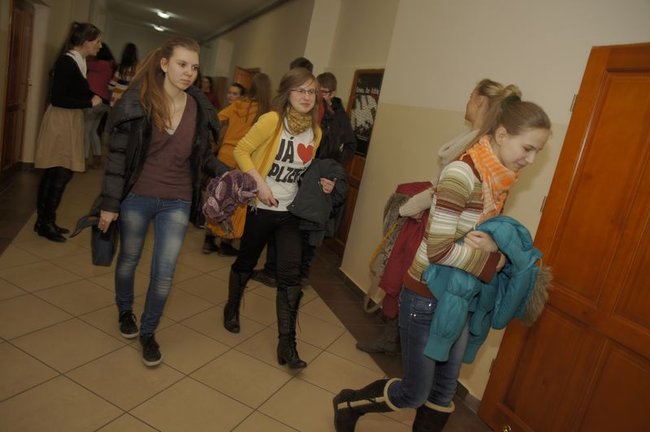 Czerwone otworzyło się dla gimnazjalistów - fotorelacja