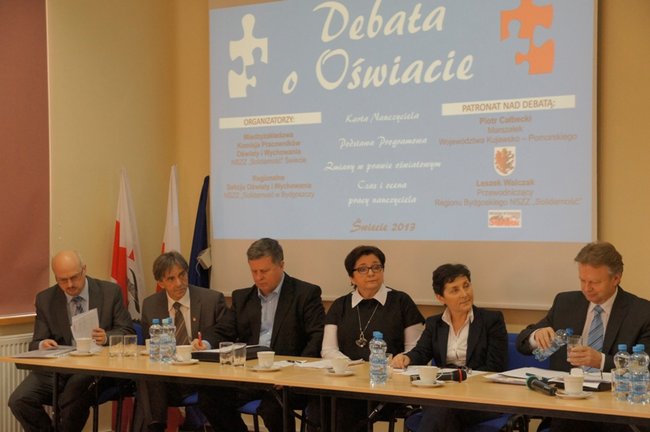 Debatowali o oświacie