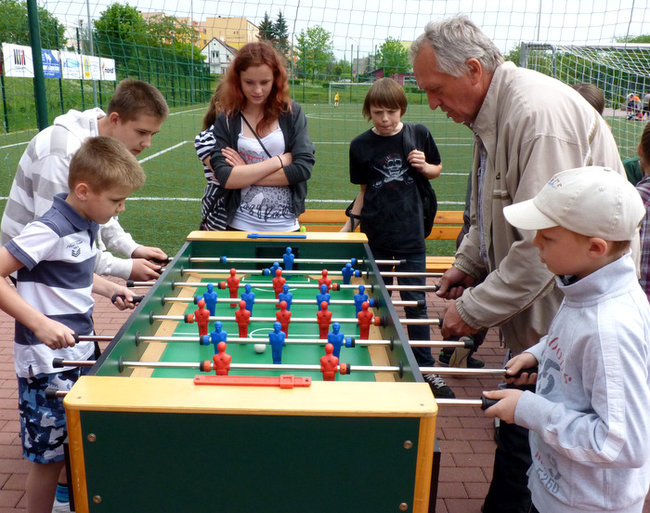Sport i zabawa na świeckim Orliku