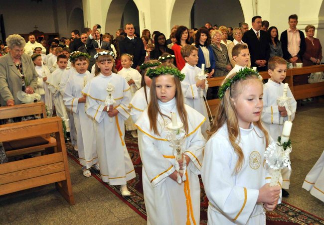 Pierwsza Komunia w Starej Farze