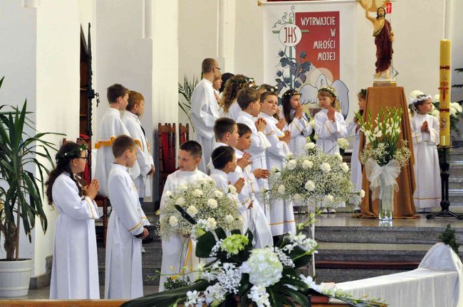 Pierwsza Komunia w Starej Farze