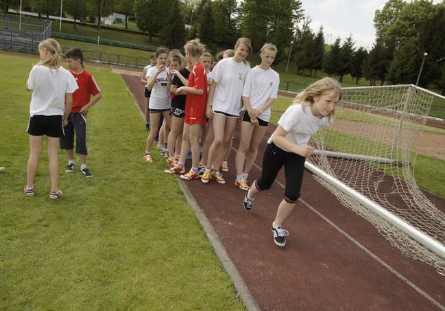 Królowa sportu na stadionie - fotorelacja