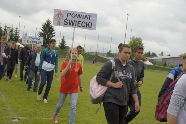 Wojewódzka gimnazjada w Świeciu - fotorelacja