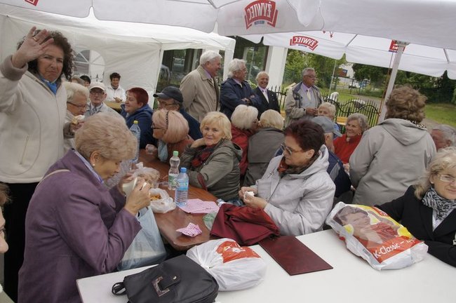 Zabawa mimo niepogody