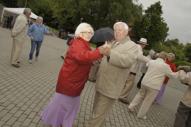 Zabawa mimo niepogody