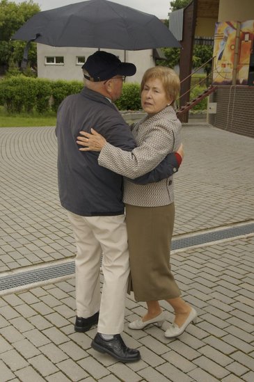 Zabawa mimo niepogody