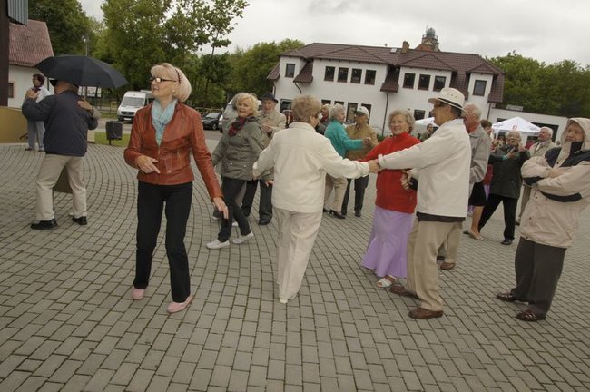 Zabawa mimo niepogody