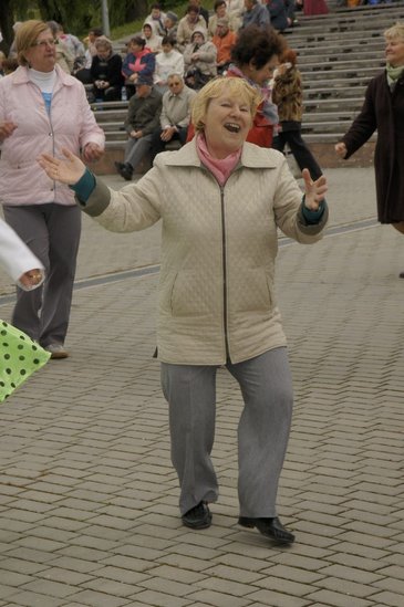Zabawa mimo niepogody
